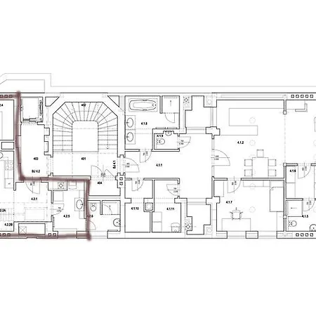 Rooftop Triplex In Centre Apartment Hradec Kralove